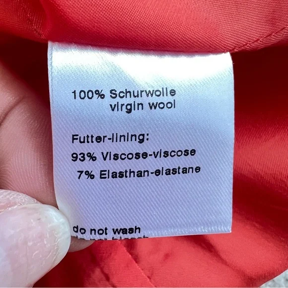 Akris Punto Exclusive Saks Fifth Avenue Elegant Orange/Red Sleeveless Dress - Picture 8 of 8